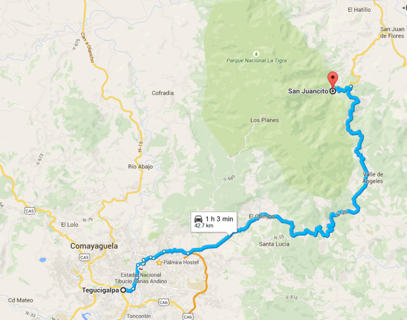 La Tigra Tours Tegucigalpa - San Juancito